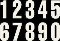 START NUMBERS WHITE