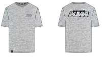 LOGO T-SHIRT LIGHT GREY MELANGE