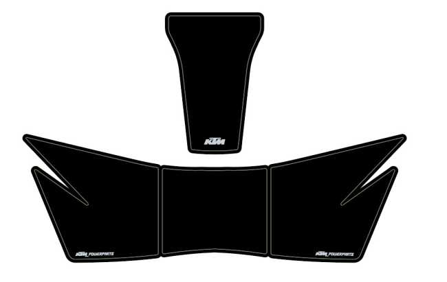 FUEL TANK PROTECTION STICKER KIT