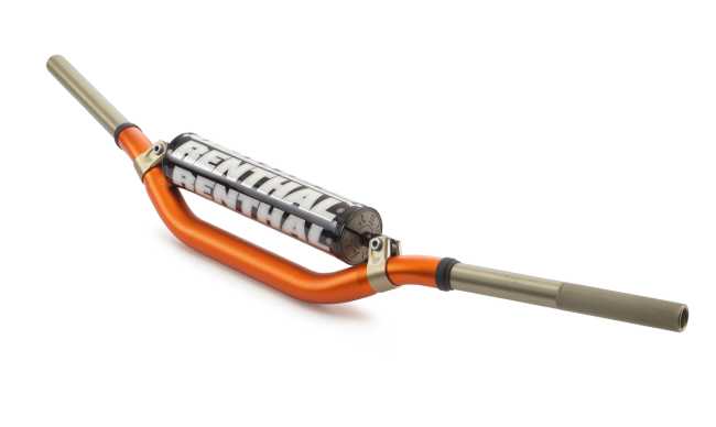 ORANGE RENTHAL TWINWALL HANDLEBAR