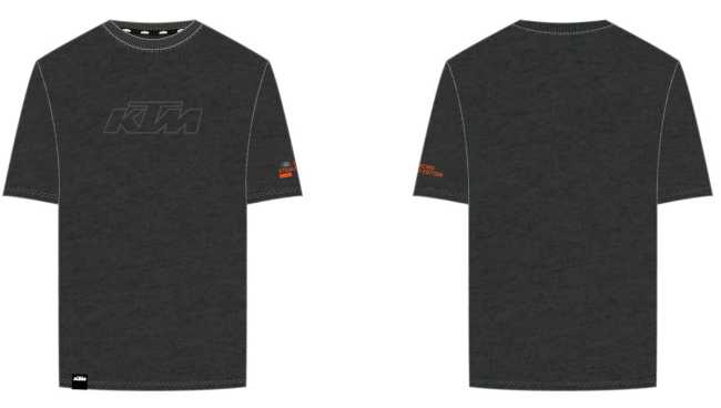 ESSENTIAL STEALTH T-SHIRT DARK GREY MELANGE