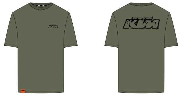 LOGO T-SHIRT MILITARY GREEN