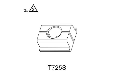 CLAMPING STAND (screw cap)