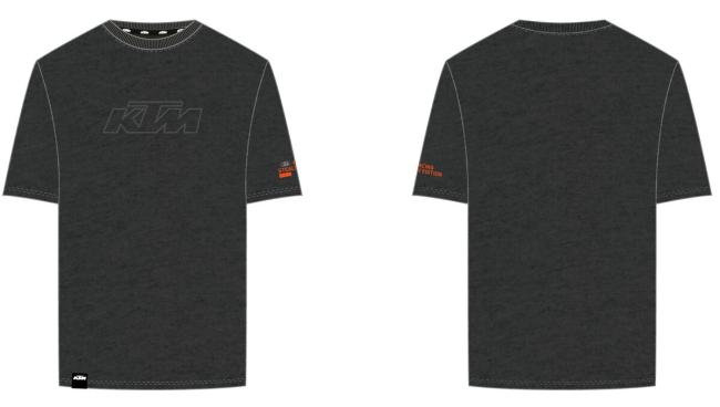 ESSENTIAL STEALTH T-SHIRT DARK GREY MELANGE