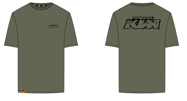 LOGO T-SHIRT MILITARY GREEN