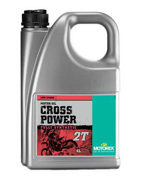 MOTOREX OIL CROSS POWER 2T LOW SMOKE 4L