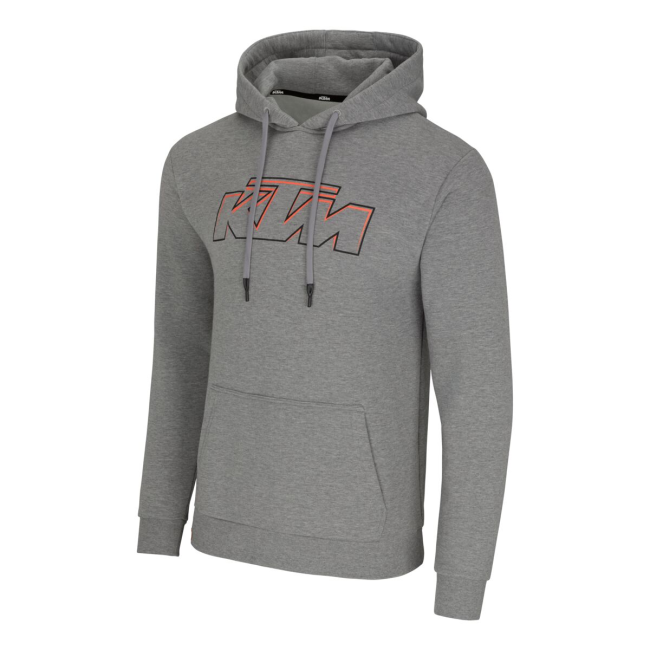 ESSENTIAL HOODIE - LIGHT GREY MELANGE