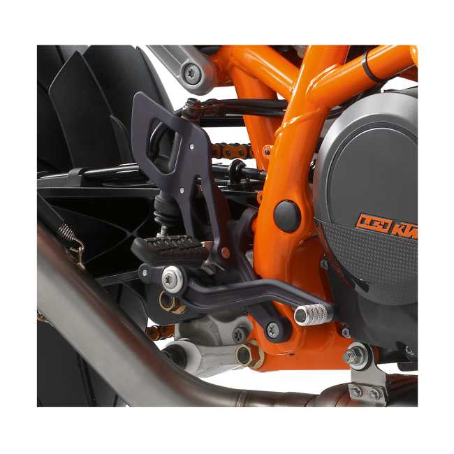 FOOTRESTS CPL. BLACK