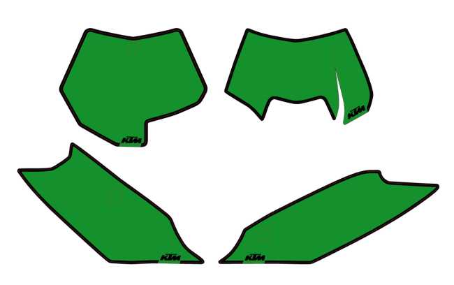 STARTNUMBERPL. GREEN SX 11