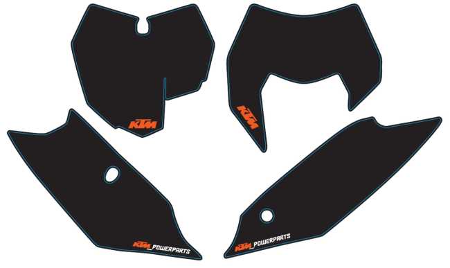 STARTNUMBER PLATE SX/EXC 14