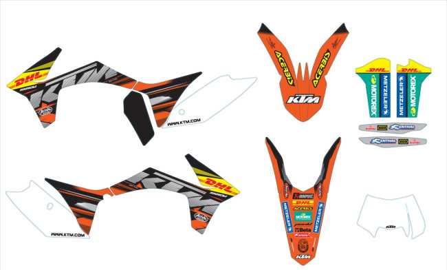 GRAPHIC KIT FACTORY ENDURO