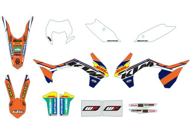 GRAFIC KIT FACTORY ENDURO