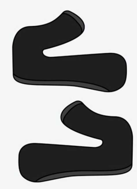 WYŚĆIÓŁKI POLICZKOWE WRAAP KIDS HELMET