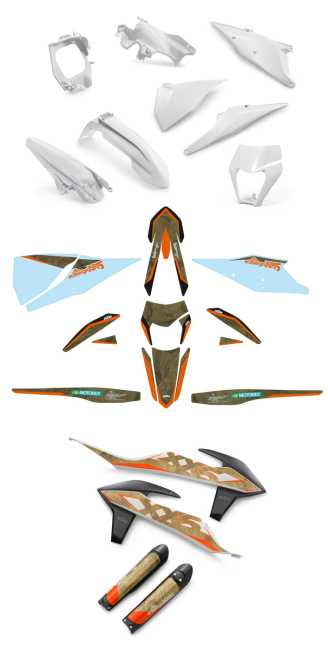 Grafik- und Teilekit Erzbergrodeo