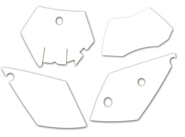 NUMBER PLATE BACKGR. SX/EXC 05