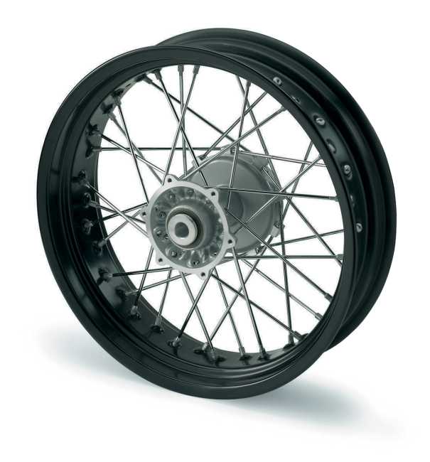 * REAR WHEEL 5,00X17" BLACK