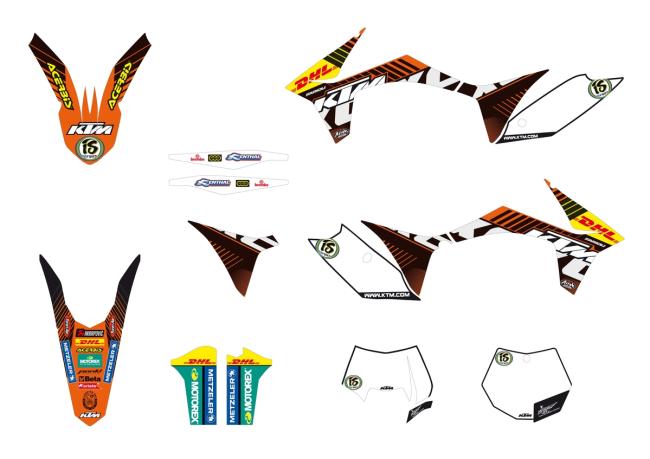 % FACTORY GRAPHIC KIT