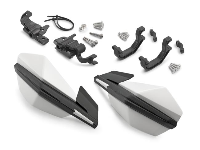 %HANDGUARDS CPL.LE+RI WHITE 12