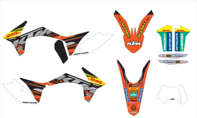 GRAPHIC KIT FACTORY ENDURO