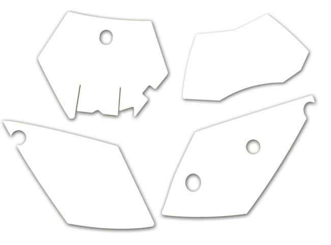 NUMBER PLATE BACKGR. SX/EXC 05